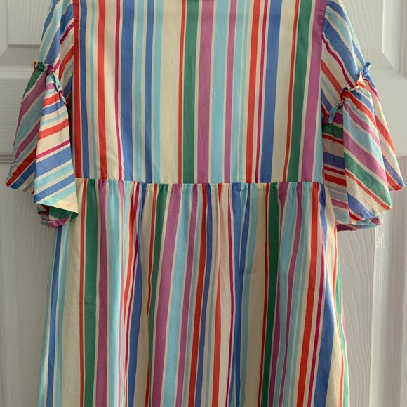 Girls Crewcuts Striped Dress - Picture 3 of 6
